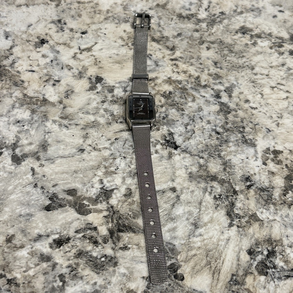 Calvin Klein Watch Color Changing Dial Silver Tone Needs Battery‎ E2